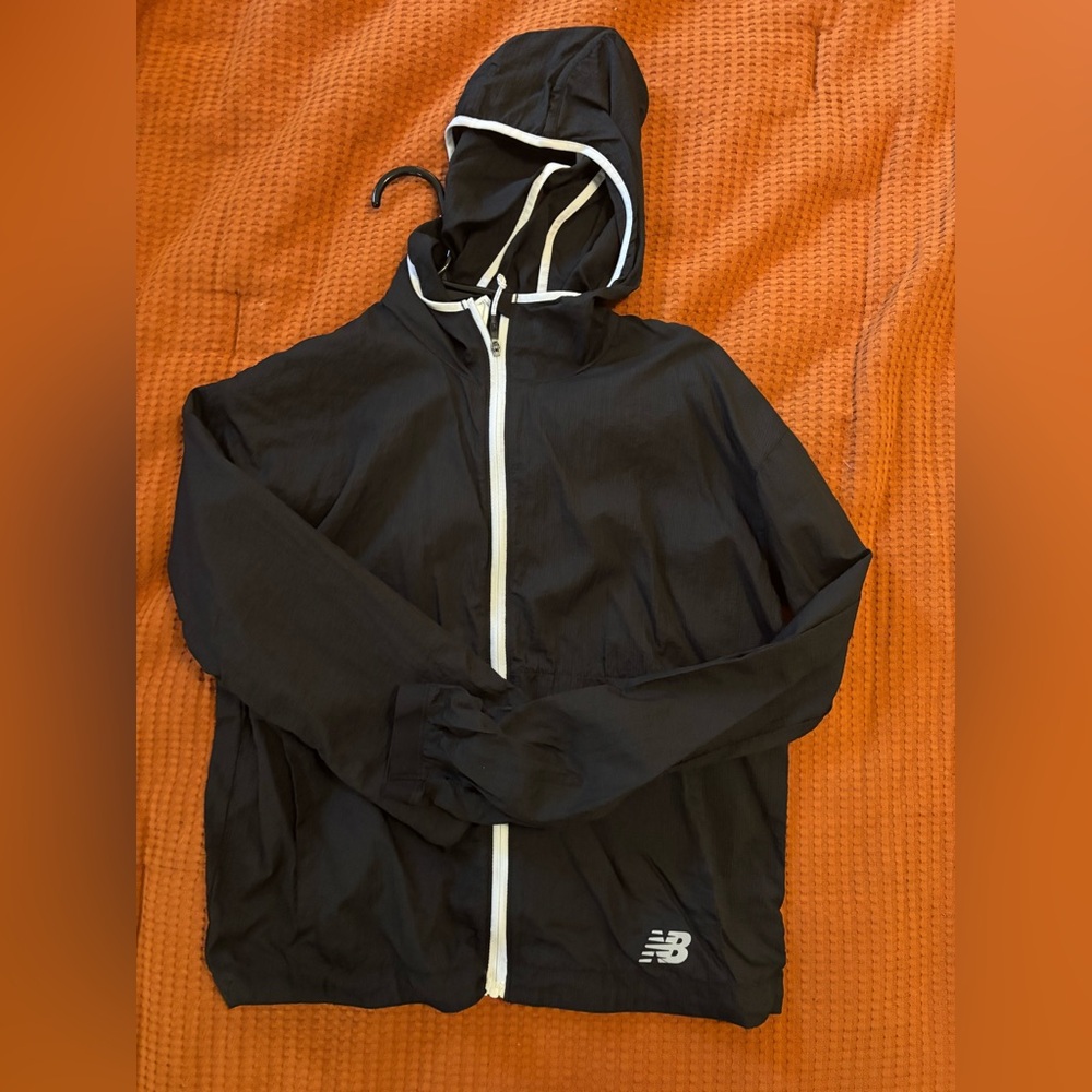 New balance running crop spring jacket